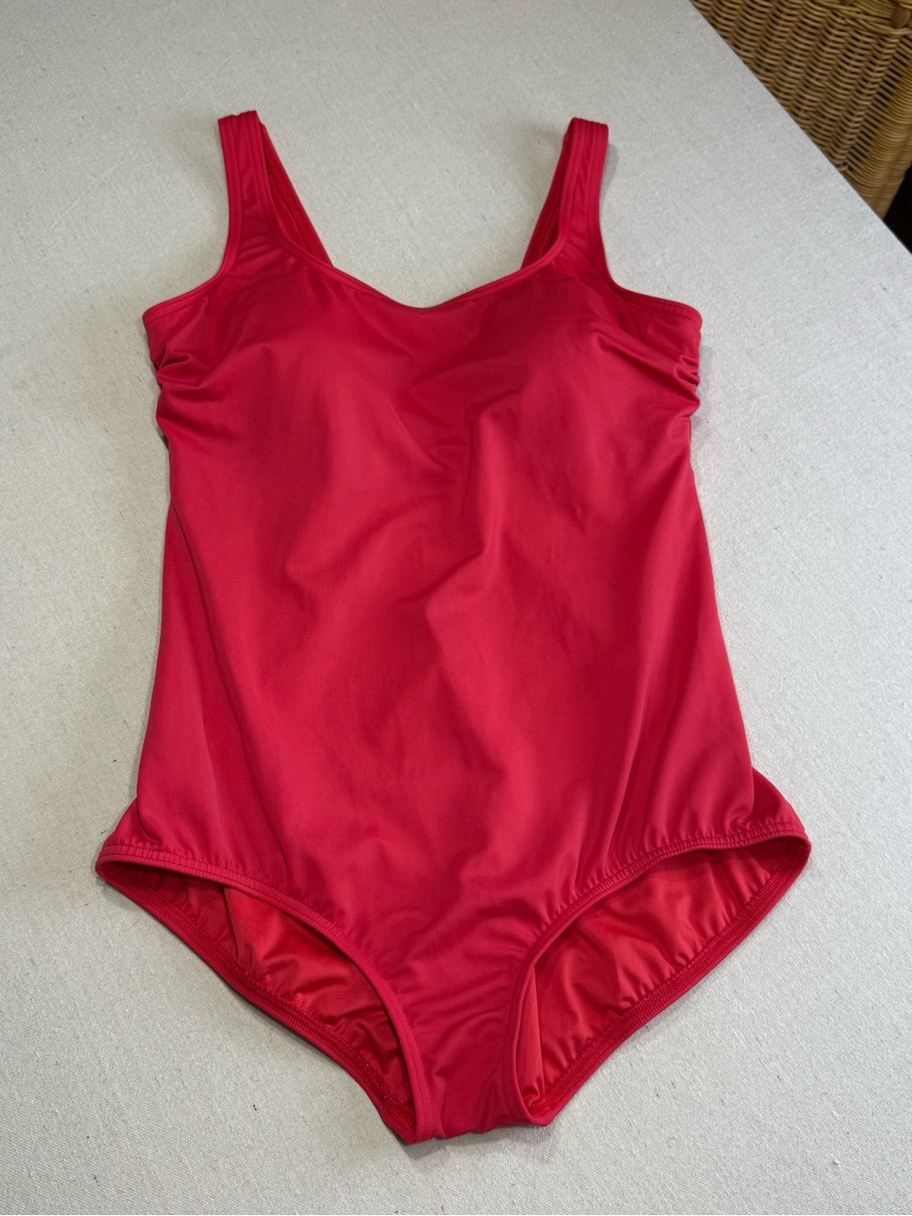 Lands End - Women’s Red One-Piece Swimsuit - Size 16